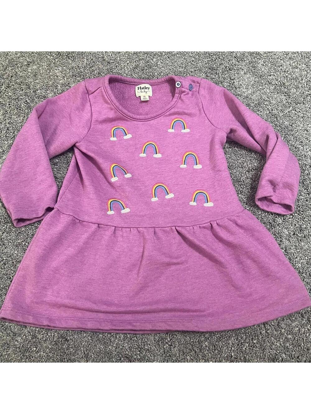 Hatley Baby Toddler Girl's Rainbow Dress size 4T